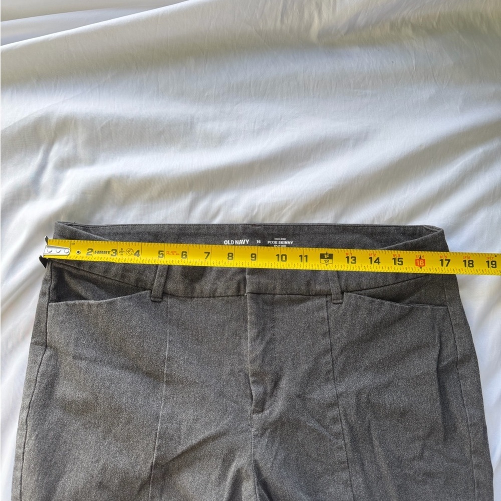 Gray Slim Fit Trousers - Picture 4 of 8